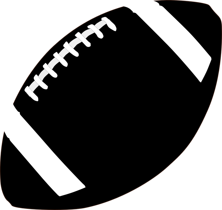 Free Vector Graphic - Football Silhouette (758x720)
