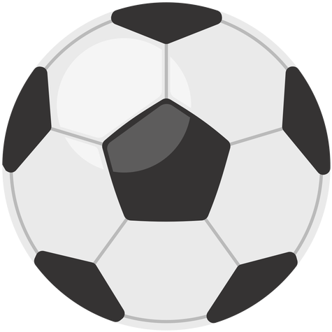 Transparent Background Clipart Panda - Pelota De Futbol Dibujo (512x512)