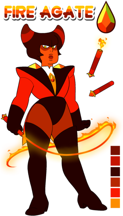 2 - Fire Agate Steven Universe (422x750)