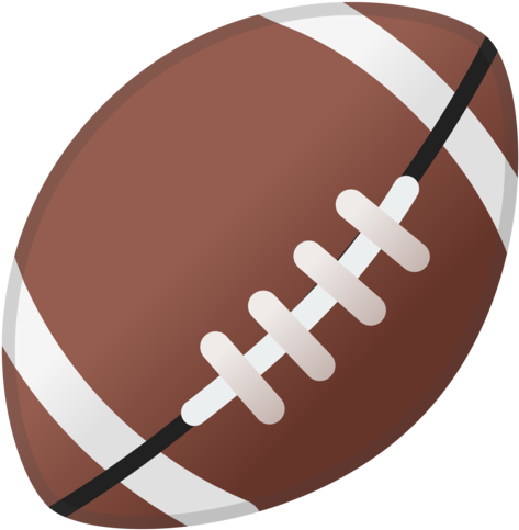 American Football Ball Png American Football Transparent - Balon De Futbol Americano Animado (512x512)