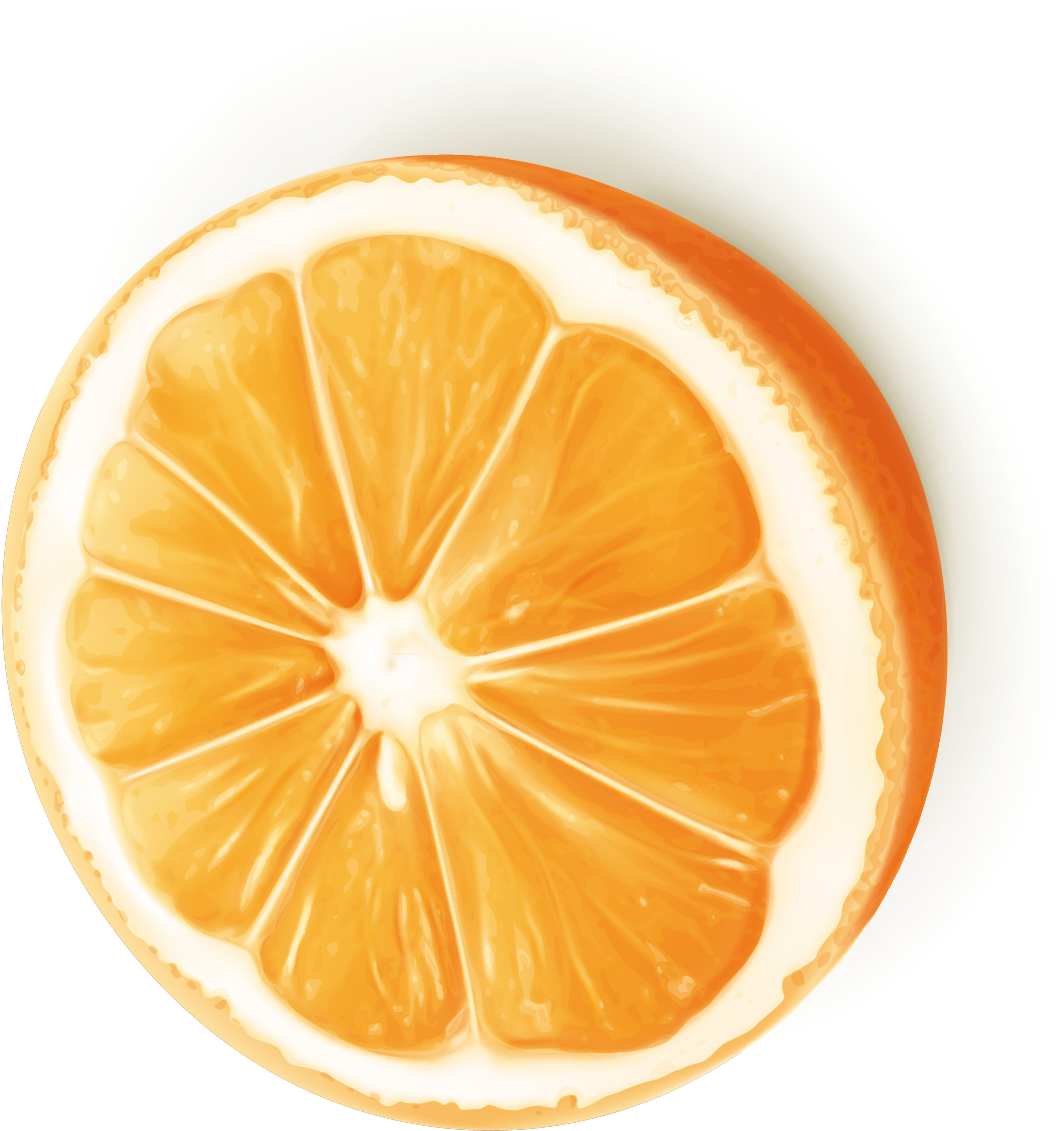 Orange Juice Orange Slice Clip Art - Orange Juice Orange Slice Clip Art (1197x1171)