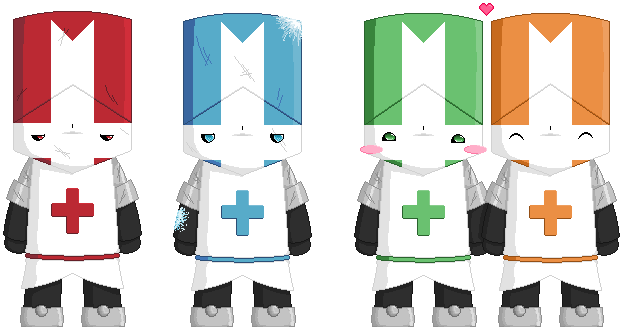 Castle Crashers By Voliii - Illustration (672x368)