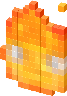 View Favicon On T-shirt - Orange Cat (340x431)
