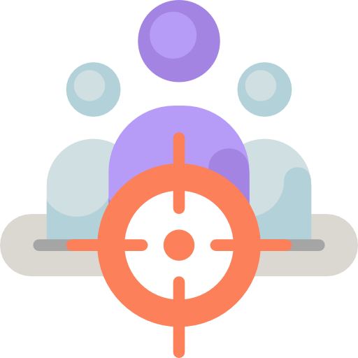 Audience Free Icon - Target Market (512x512)