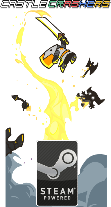 Castle Crashers Coming To Steam - Castle Crashers (386x720)