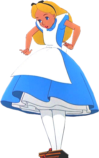 Alice No Pas Das Maravilhas Png Minus Image - Alice's Adventures In Wonderland (354x543)