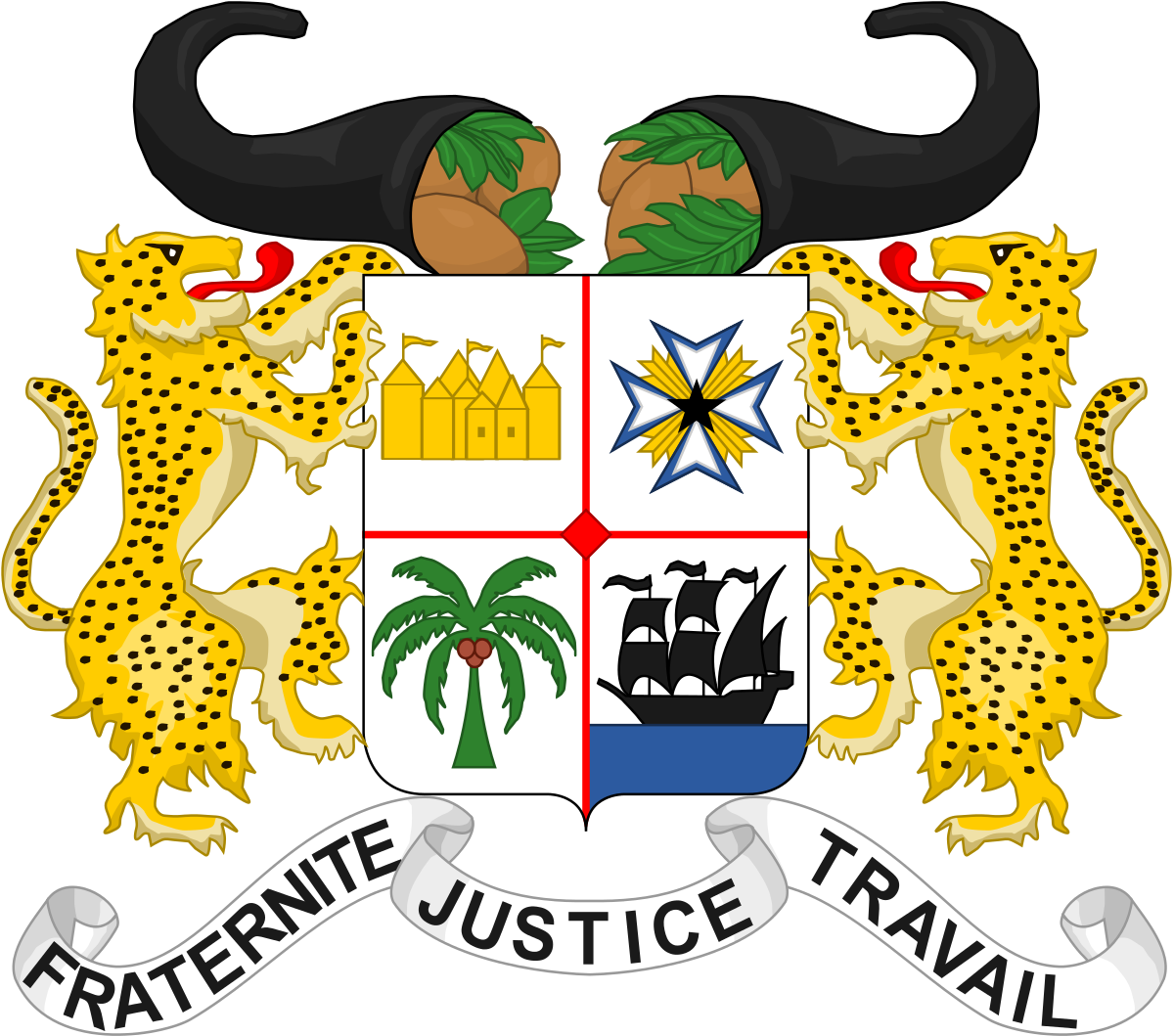 Benin Coat Of Arms (2000x1764)