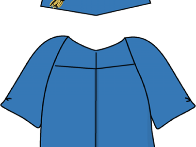 Graduation Cap And Gown Clipart - Graduation Ceremony (640x480)
