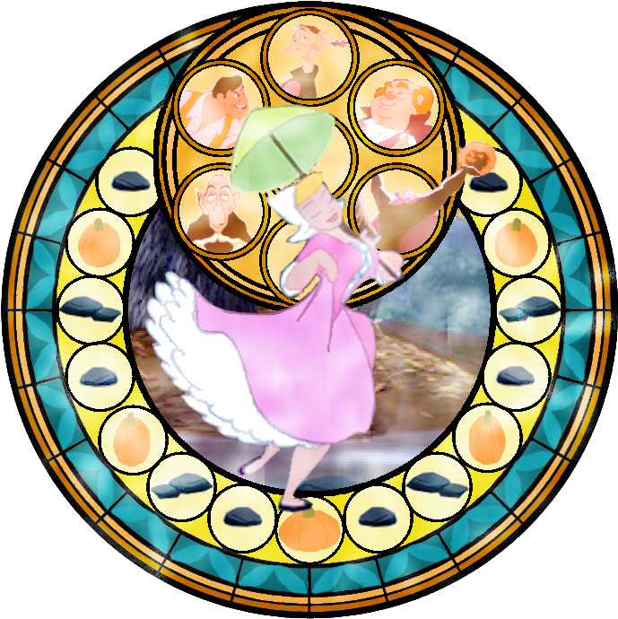 Kh Katrina Van Tassel By Ardennaouvrard - Kingdom Hearts Stained Glass (720x719)