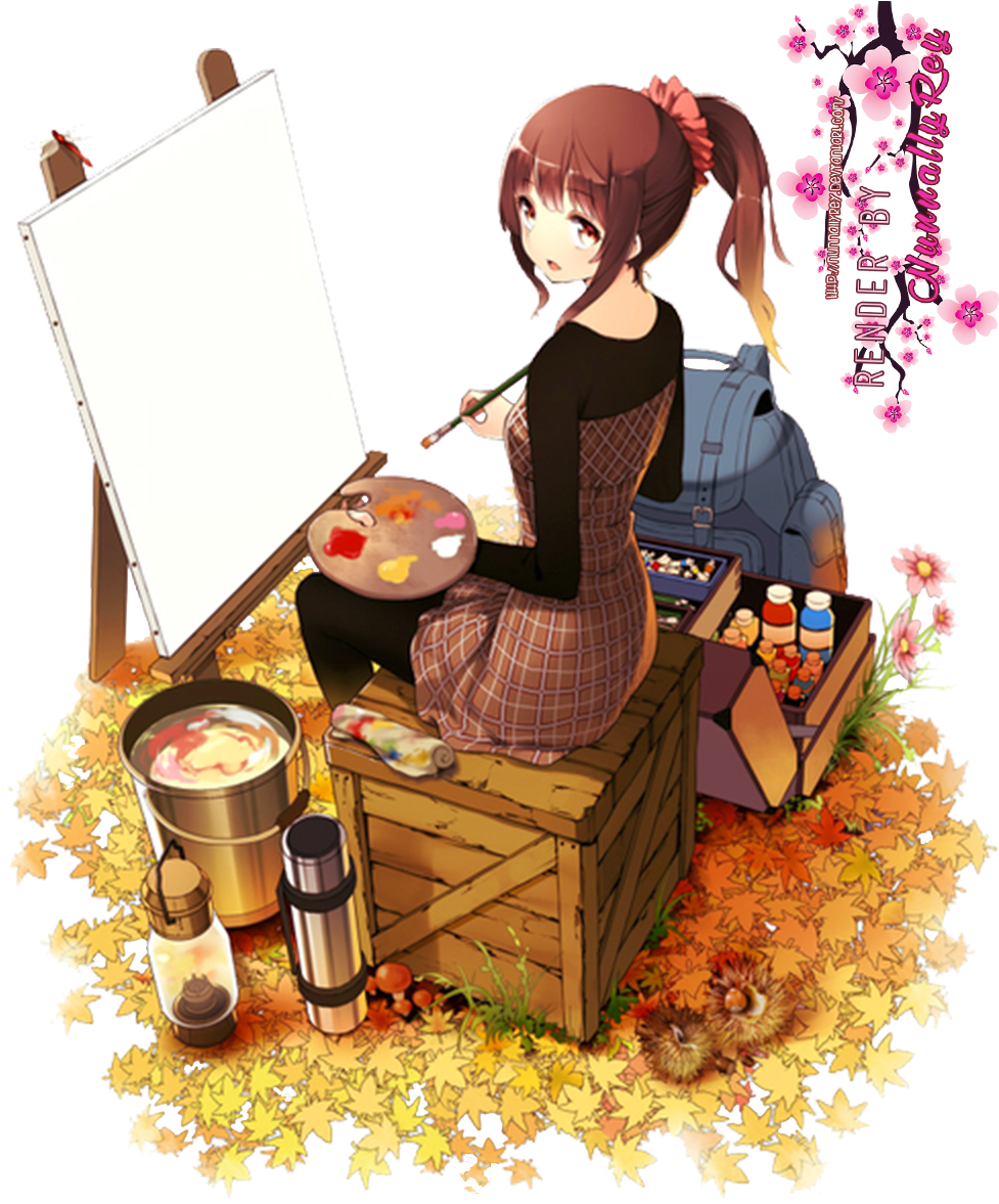 Anime - Artist Anime Girl (1000x1216)