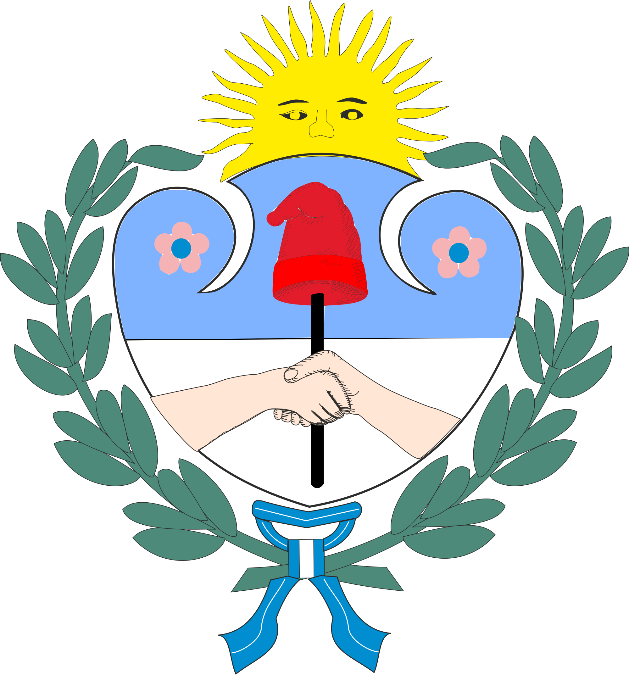 Jujuy, Argentina Coat Of Arms - Escudo Provincial De Jujuy (2000x2146)