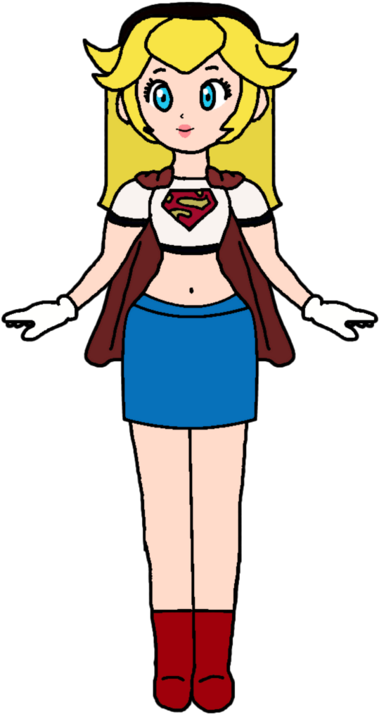 Supergirl By Katlime - Princess Peach Kat Lime (720x1109)
