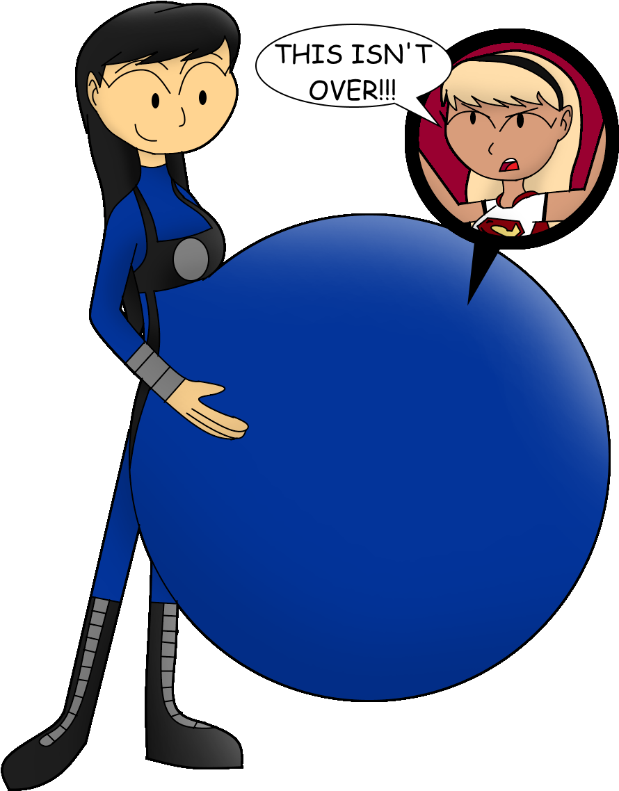 [cm] Intergang Amy Ate Supergirl By Girlsvoreboys - Cartoon (900x1145)