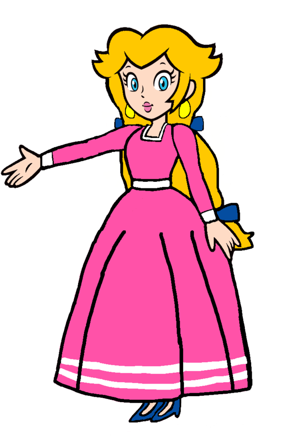 Lady Julie 2d By Joshuat1306 - Super Mario Princess Peach (600x874)