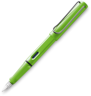 Vellumandsteel Lamy Safari Green Fountain Pen - Lamy Safari Green Fountain Pen (400x400)