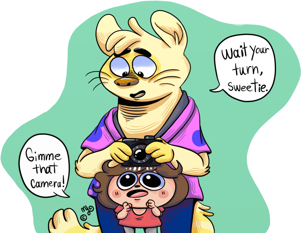 Wait Your Turn By Angry-baby - Cartoon (1024x768)