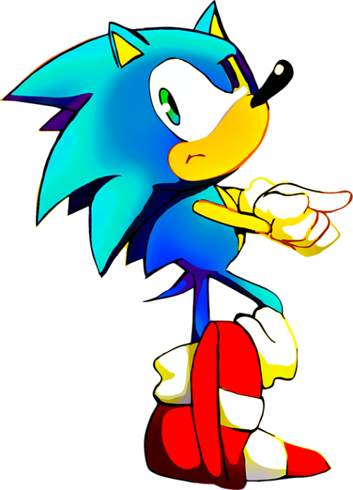 Sonic Mania Delayed No Way Tried For Some More Colorful - Sonic The Hedgehog (500x693)