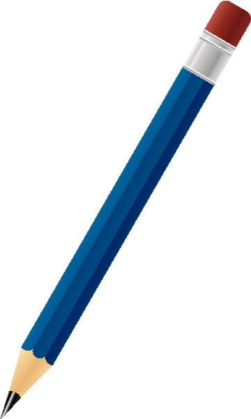 Black Pencil Navy Blue - Writing (360x600)