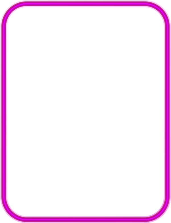 Border Clipart Neon - Border Clipart Neon (600x782)