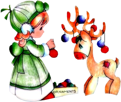 Precious Moments - Betty Boop Christmas Gif (414x359)