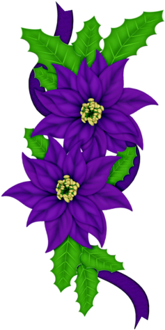 Fm Christmas Melodies Element 15 - Season's Greetings- Christmas, Holiday, Poinsettia (353x667)