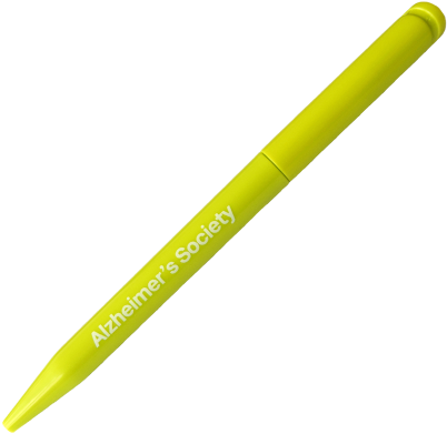 Alzheimer's Society Lime Green Pen - Portaminas Caran D Ache 0.7 (500x500)