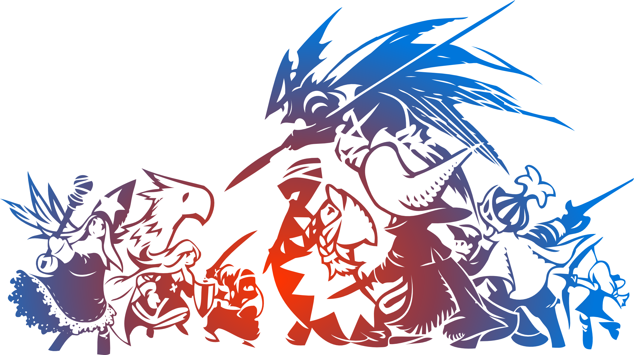 Final Fantasy Clipart - Final Fantasy Tactics The War Of The Lions Logo (2443x1367)
