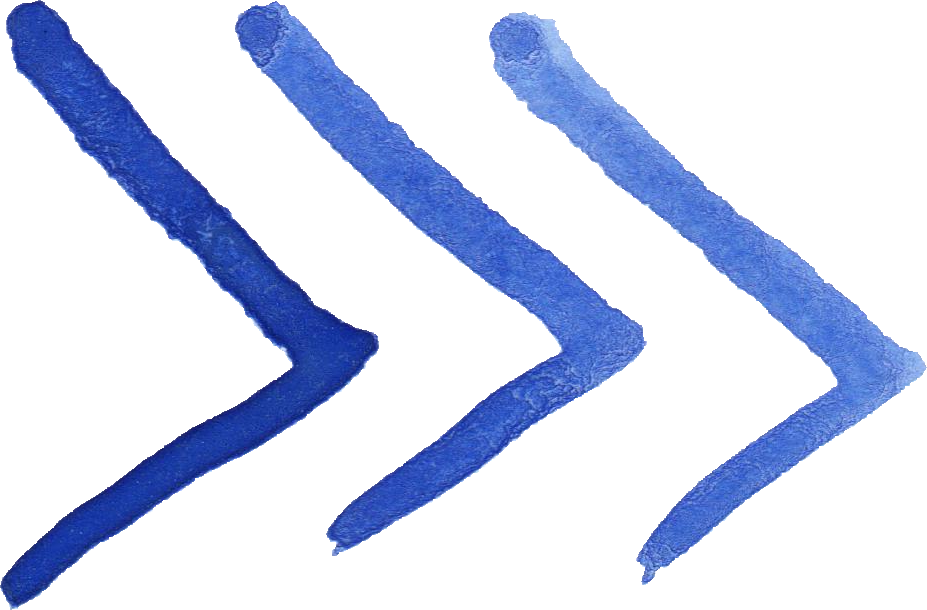Free Download - Watercolor Blue Line Png (927x610)