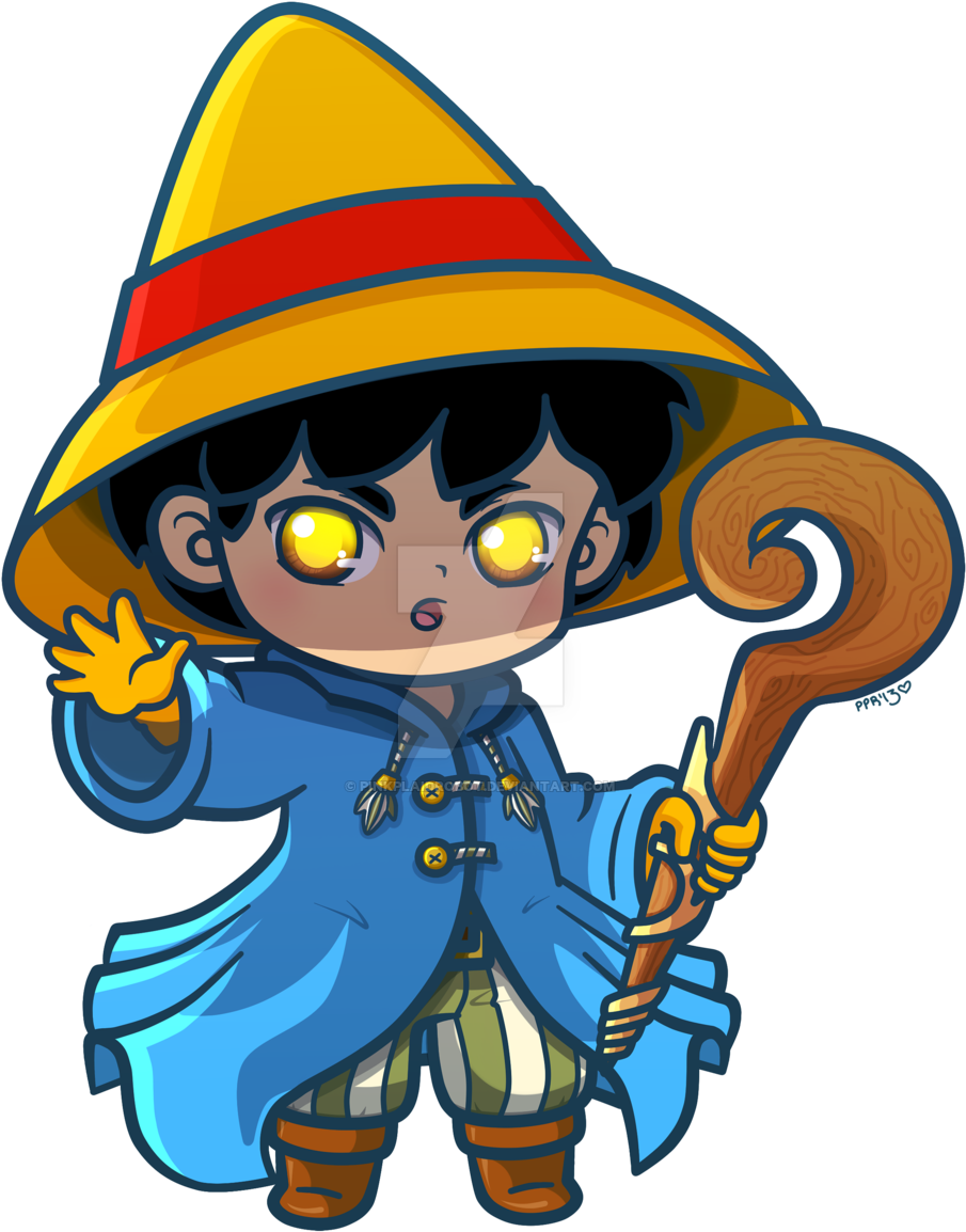 Flamebunnyy 1 0 Black Mage Classic Final Fantasy Class - Final Fantasy Black Mage Chibi (1024x1232)