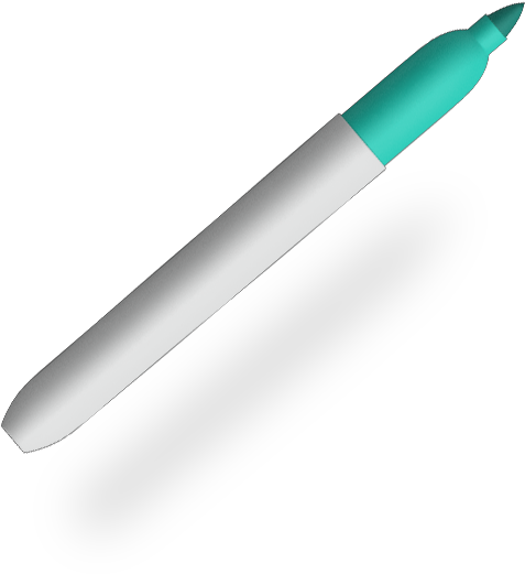 Web Design Hk Section1 Sharpie Pen - Missile (530x543)
