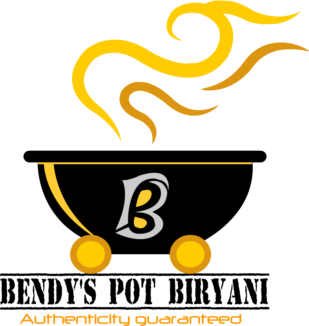 Bendys Kitchen Pot Biryani At Your Doorstep - Biryani Logo Png (1047x1111)
