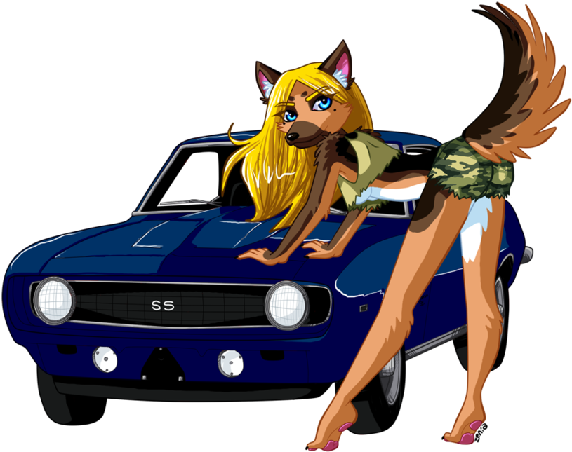 Camaro By Zenia - Sexy Anthro Dog Girl (900x675)