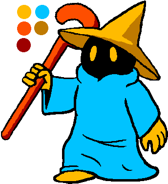 Tom The Black Mage - Final Fantasy (400x440)