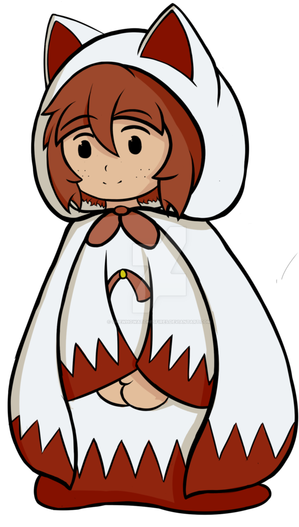 Miko As A White Mage From Final Fantasy By Onewhowatchesfires - Cartoon (704x1134)