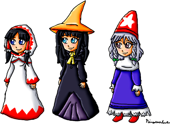 Final Fantasy Mages Crossover By Ninpeachlover - Cartoon (800x600)