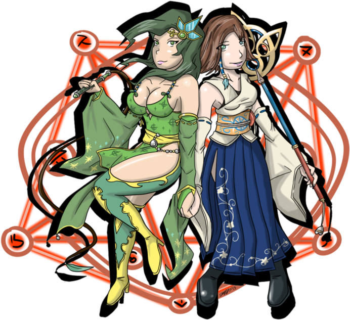 Summoners By Goldenmuk - Summoner Final Fantasy Art (894x894)