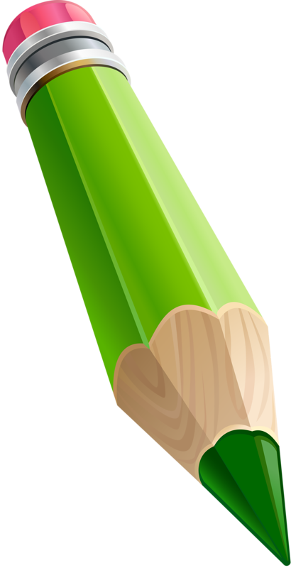 Pencil Paintbrush - Green Pencil - Pencil Paintbrush - Green Pencil (410x800)