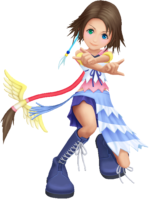Yuna From Kingdom Hearts (519x694)