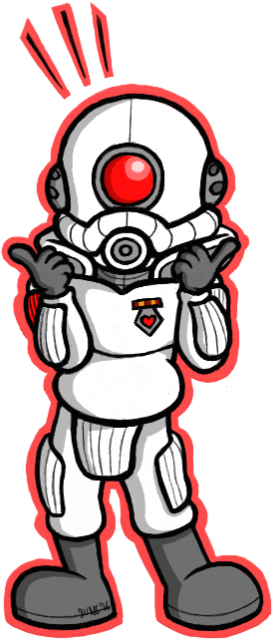 Little Marshmallow Man By Theta-xi - Painting (473x667)