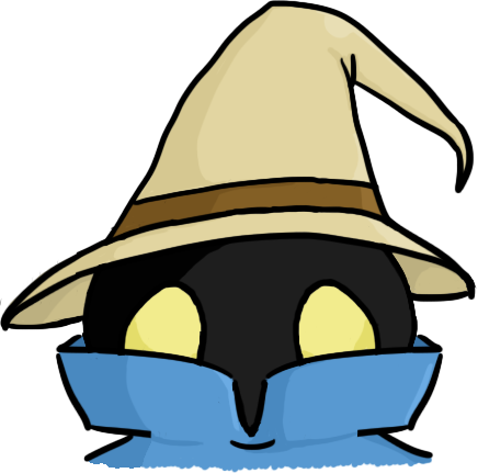 Final Fantasy Black Mage By Kawaii-chocolate - Final Fantasy Kawaii (436x431)