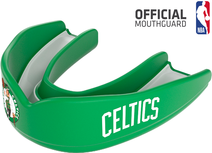 Boston Celtics Nba Basketball Mouthguard - Golden State Warriors Mouthguard (1000x1000)