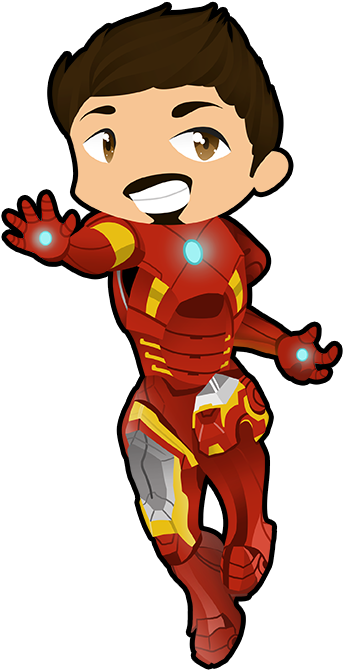 Iron Man Cheeb By Little Miss Luna - Iron Man (496x720)