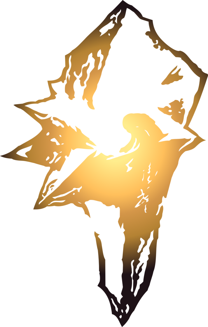 Final Fantasy 9 Logo Without Words And Larger For Details - Final Fantasy Ix Crystal (713x1119)