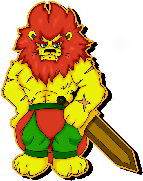 Little Lion Man Sticker By Rodinator23 - Illustration (612x816)
