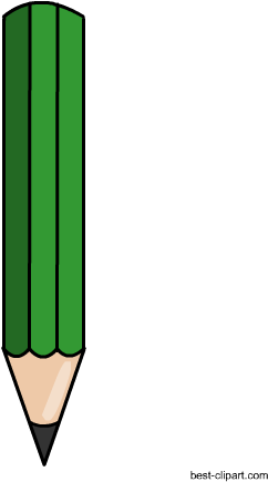 Green Lead Pencil , Free Clipart - Mechanical Pencil (450x450)