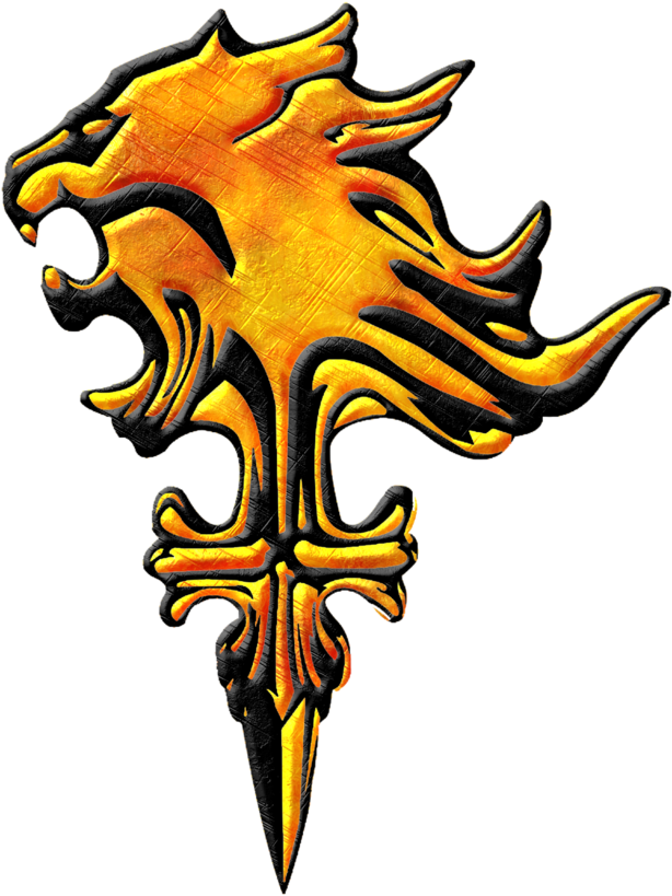 Final Fantasy Logo By Llexandro - Final Fantasy Logo Png (894x894)