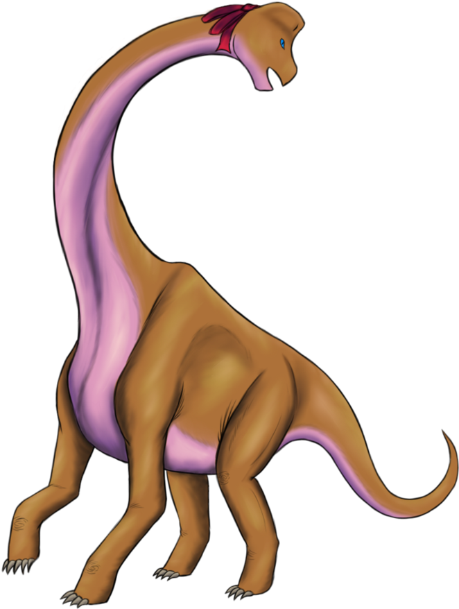 Brachiosaur From Final Fantasy Vi By Suomen-ukonilma - Final Fantasy Vi (816x979)