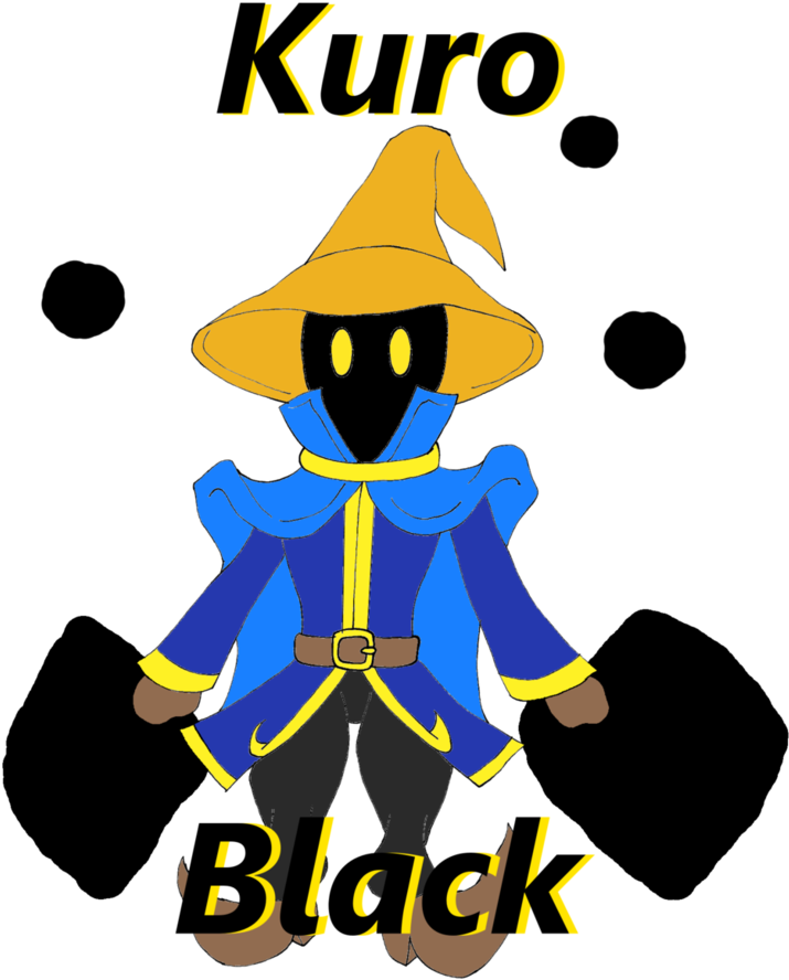 Black Mage Quick Fanart Sketch By Embernaga - Black Mage Quick Fanart Sketch By Embernaga (783x1021)