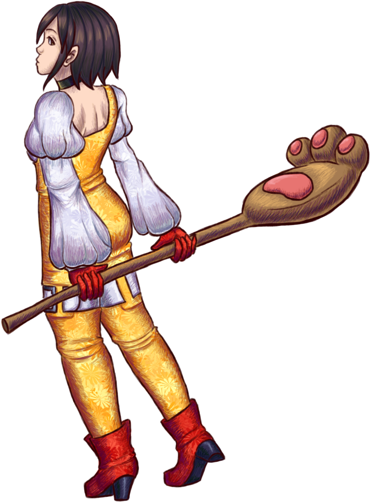 Dagger By Kazumijade - Final Fantasy Ix Dagger Png (730x1006)
