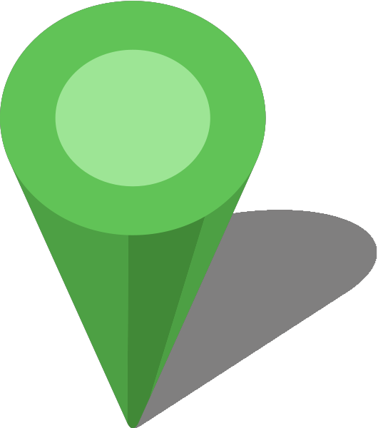 Simple Location Map Pin Icon3 Light Green Free Vector - Green Location Map Pin Png (530x600)